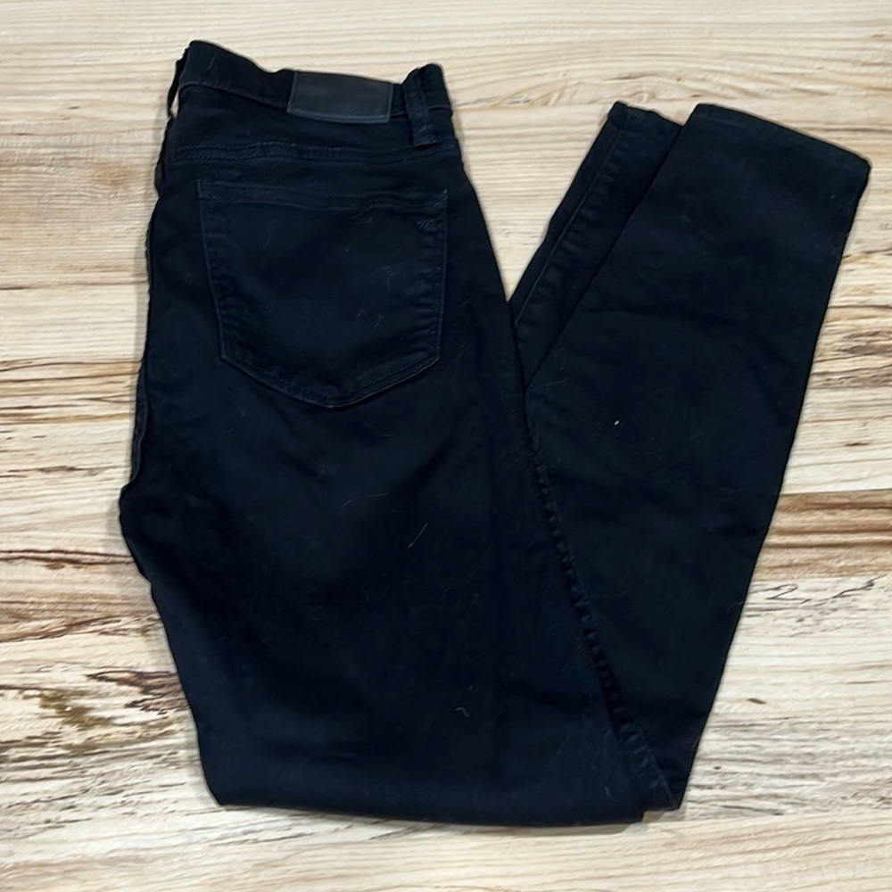 Madewell Women’s Black 10” High Rise Skinny Jeans Size 28